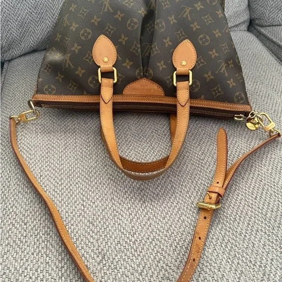 Louis Vuitton Classic Brown Monogram Tote - Picture 3 of 12